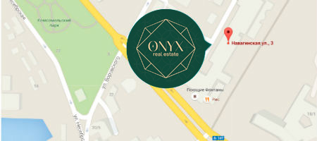 Местонахождение АН 'ОНИКС-Недвижимость'