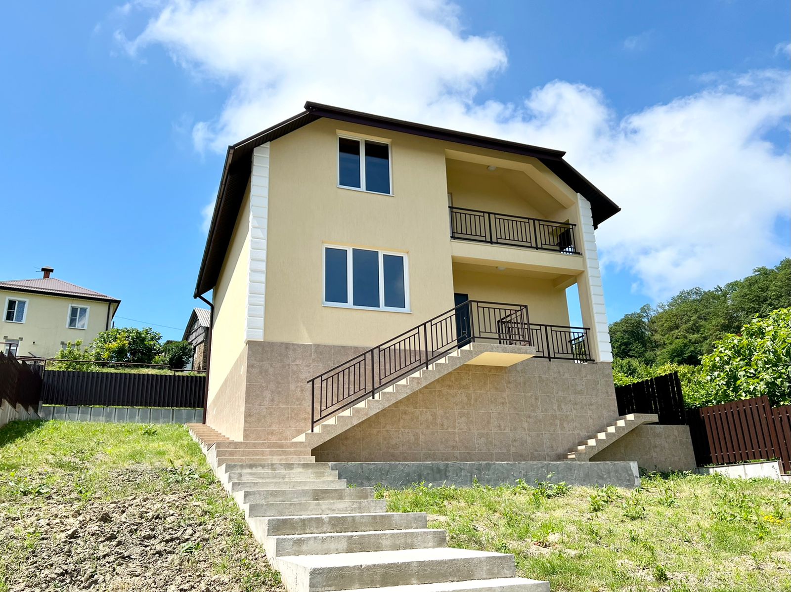 дом в живописном месте