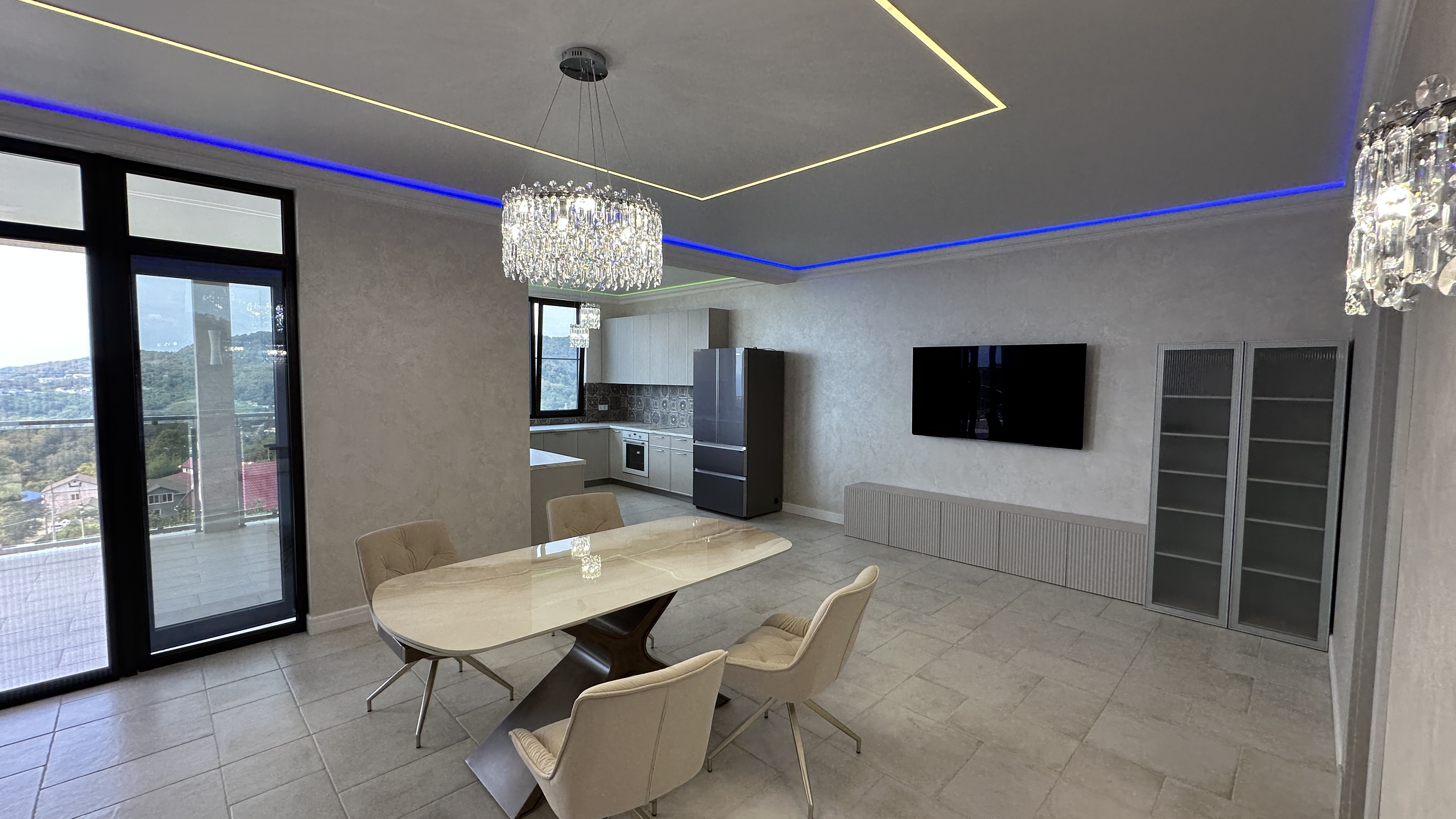 Дом с ремонтом  из дагестанского камня 