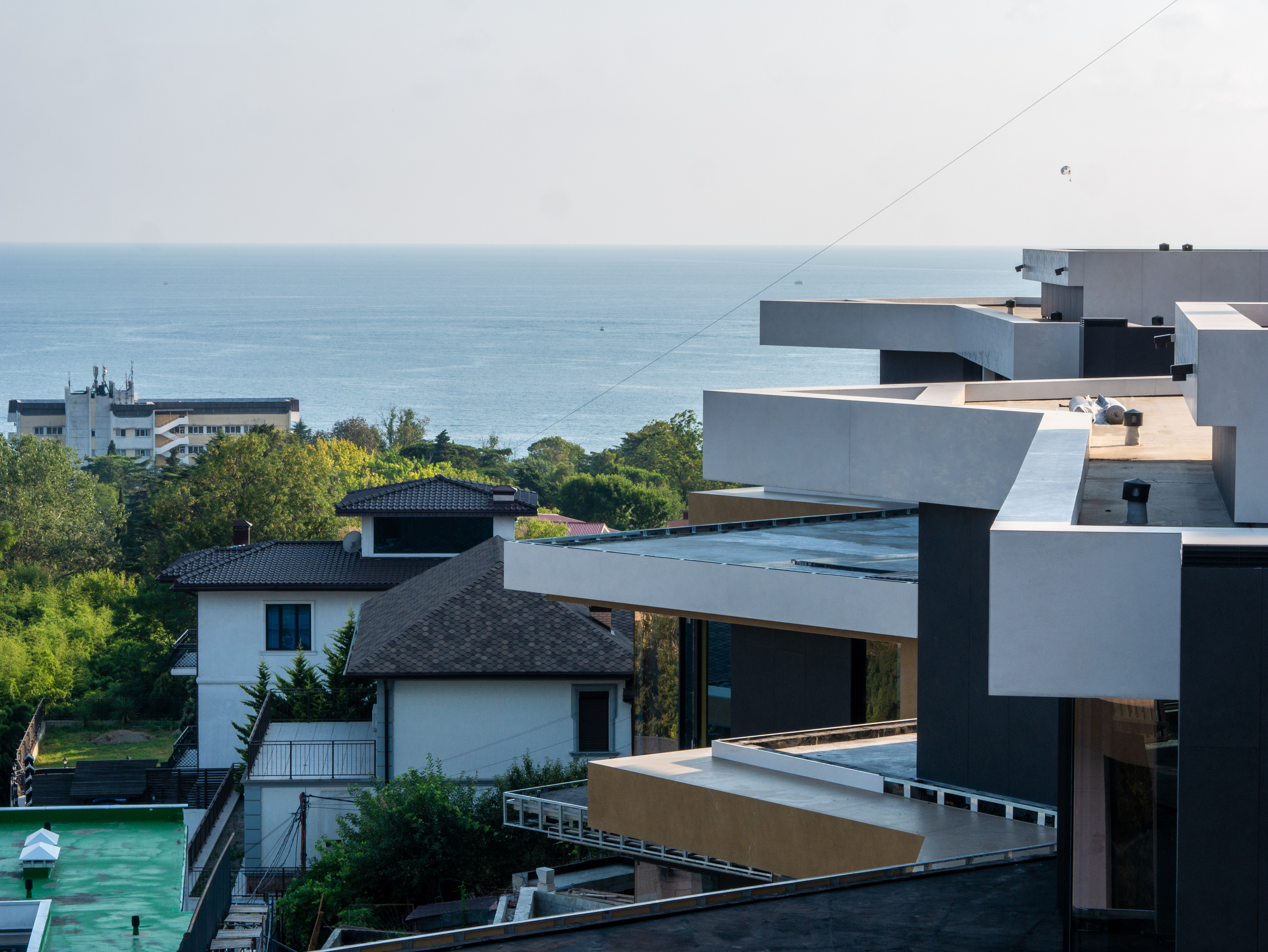 Вилла в сочи с видом на море в элитном коттед...