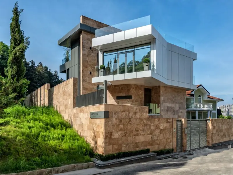 Новый, стильный, современный коттедж