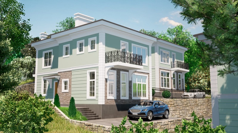 Дом в коттеджном поселке