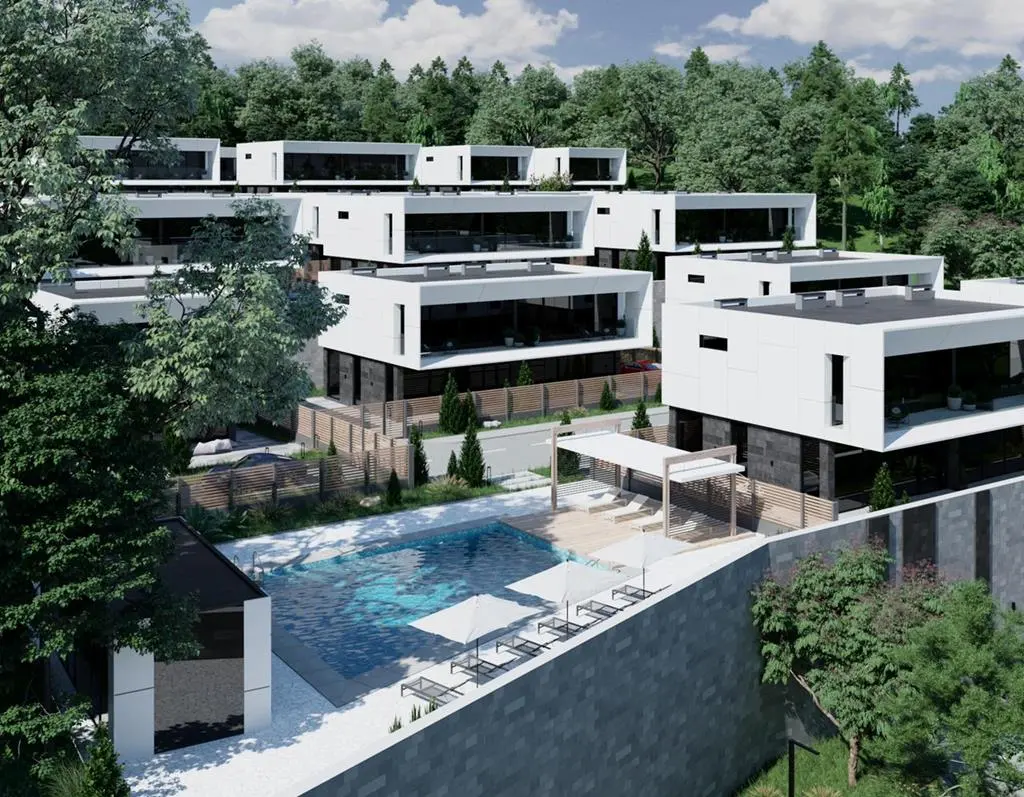 Закрытый коттеджный поселок бизнес-класса