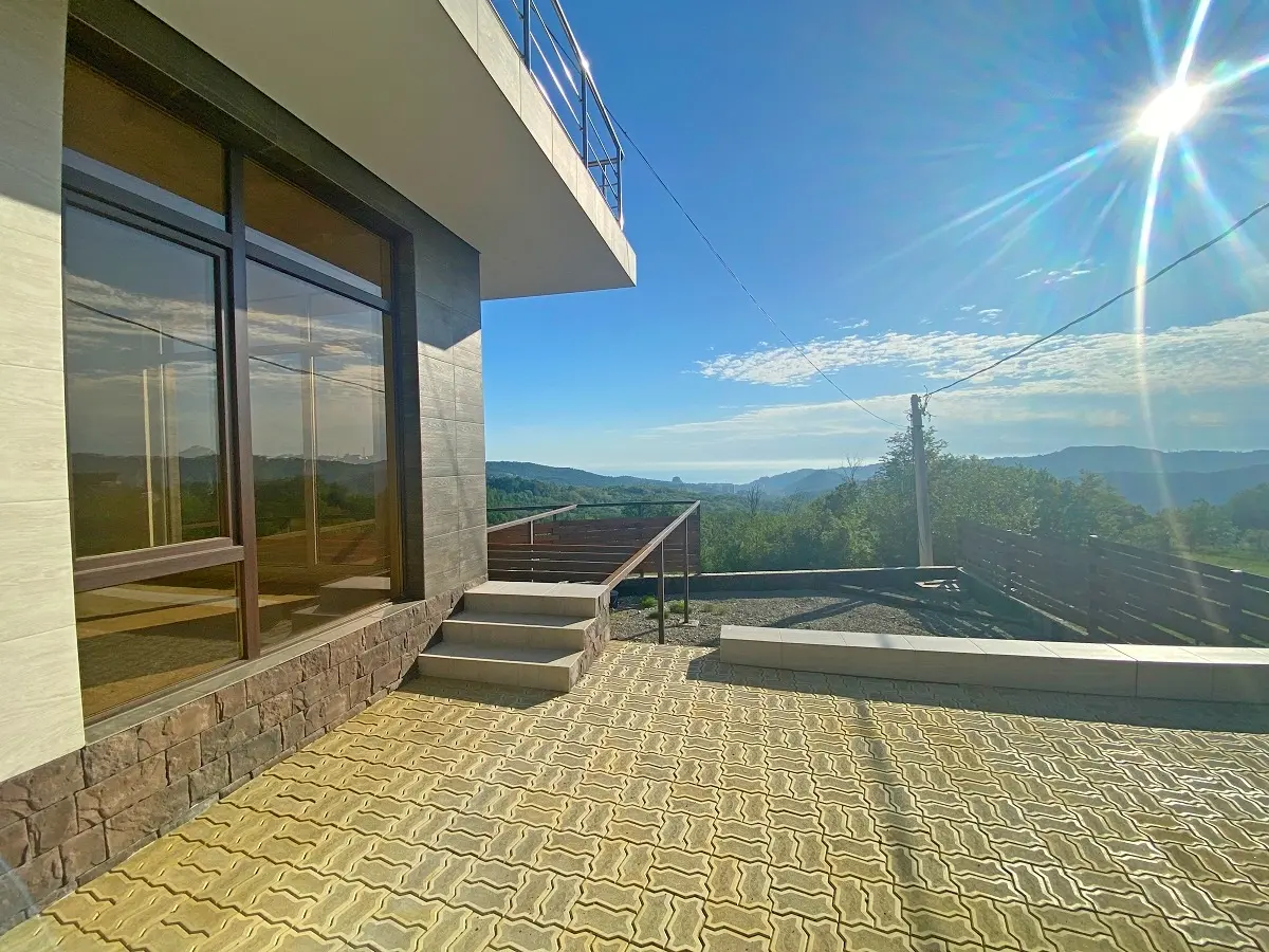 Коттеджный поселок в стиле хай-тек