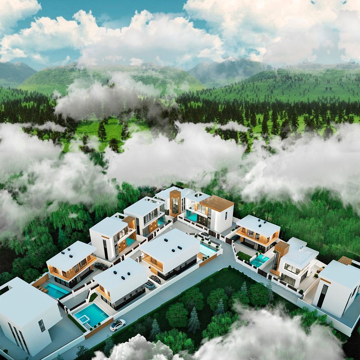 Коттеджи премиум класса в центре Адлера