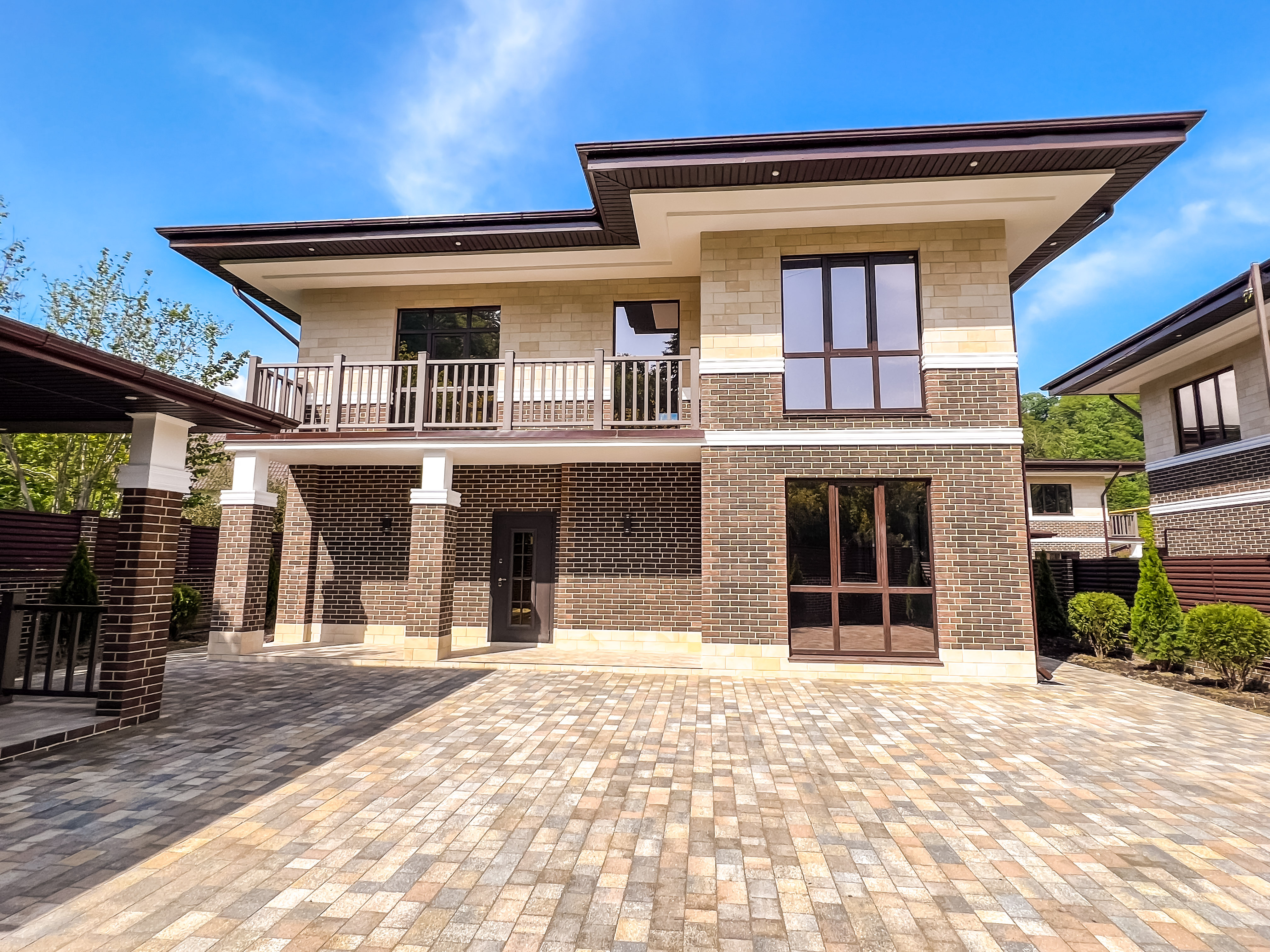 Дом в стиле Райт в Мацесте