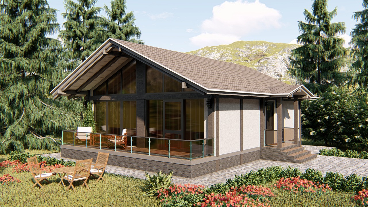 Шале в горах