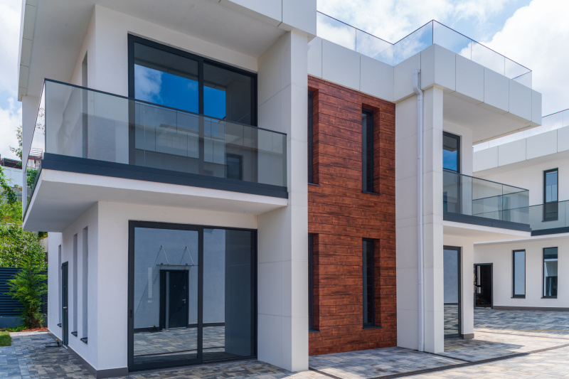 Роскошный дом в стиле Хай-тек