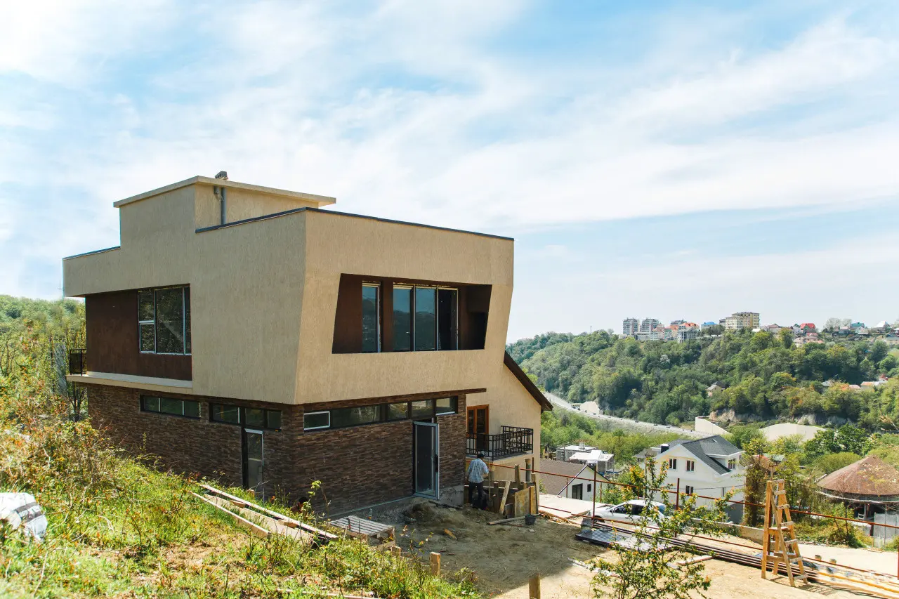 Недорогой современный дом