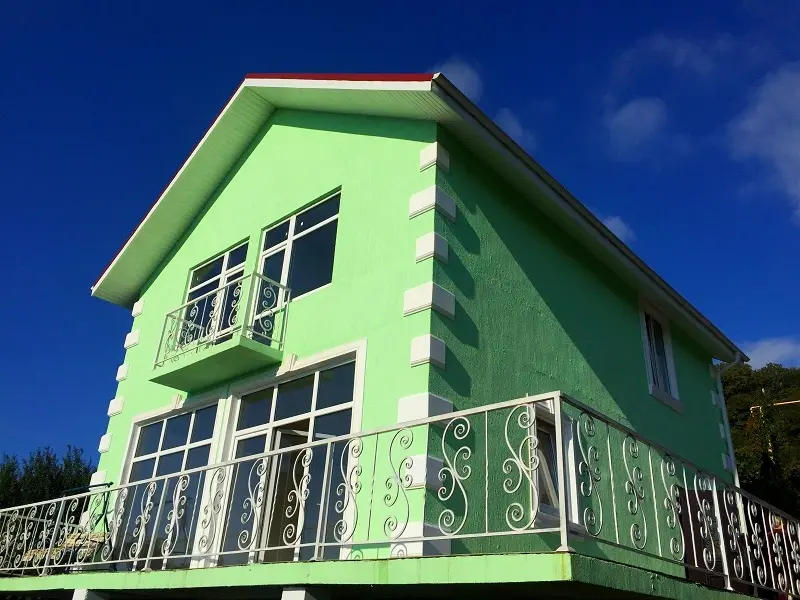 Новый коттедж с красивым видом