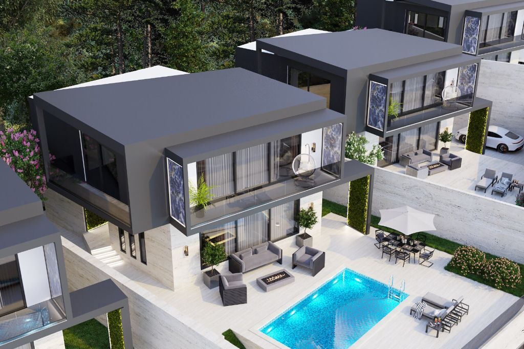 Коттедж с видом на горы