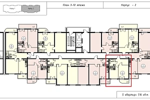 Квартира в Альпийском квартале 