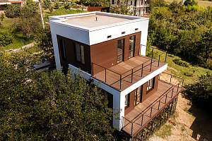 Коттедж в стиле Хай-Тек с видом на море