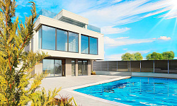 Вилла с видом на Олимпийский 