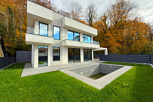 Дом в окружении леса