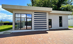 Новый одноэтажный дом 