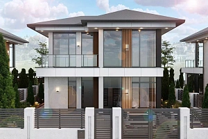 Дом бизнес класса  с бассейном в центре Сочи ...