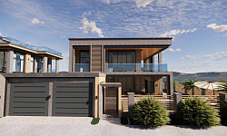 Коттеджный посёлок в Сириусе - стиль хай-тек ...