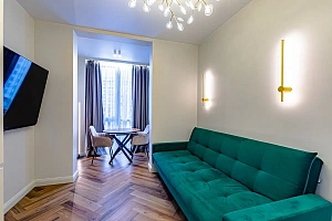 Квартира с дизайнерским ремонтом в ЖК Альпийс...