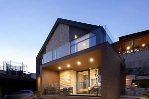 Стильный барнхаус для ценителей с видом на Ка...