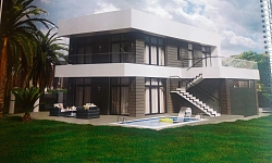 Дом в  закрытом коттеджном   поселке