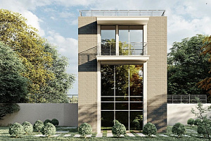 Новый современный дом