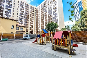 Однокомнатная в центре с видом на город