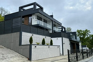 Стильный дуплекс в хай-тек стиле