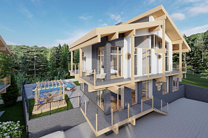 Новый коттеджный посёлок Мёд в центре Красной...