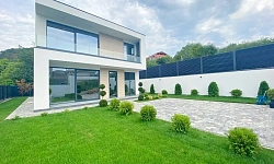 Стильный современный коттедж