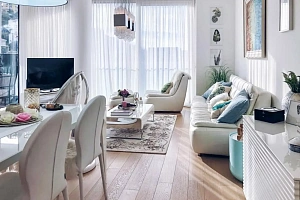 Светлая дизайнерская квартира в ЖК Сокол