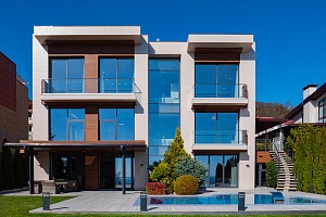 Элитная вилла с панорамным видом на море и ст...