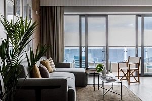 Квартира с дизайнерским ремонтом