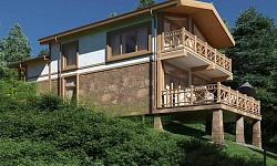 Новый поселок с видом на море