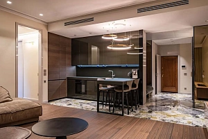 Дизайнерская квартира в центре города Сочи 