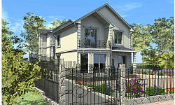 Коттеджный поселок в классическом стиле