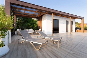 Вилла в центре Сочи с панорамным видом на мор...