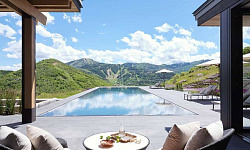 Коттедж с видом на Альпы 