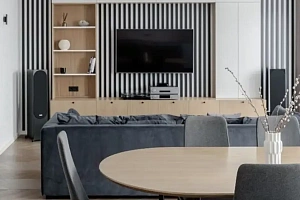 Дизайнерская квартира с видом на море на Наго...