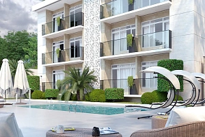 Студия с видом на море