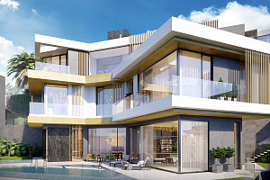 Элитная роскошная вилла в центре Сочи с видом...