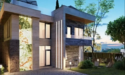 Элитный коттедж в центральном Сочи 