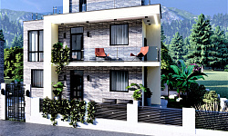 Дом у горной реки в центральном Сочи