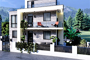 Дом у горной реки в центральном Сочи