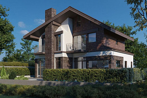 Дом с шикарным видом на горы