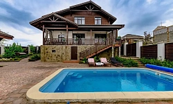 Роскошный коттедж в стиле "Шале"