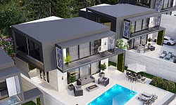 Коттедж с видом на горы