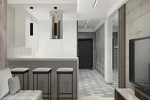 Квартира с дизайнерским ремонтом у моря