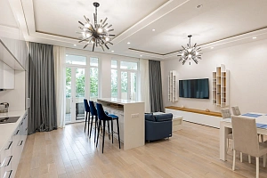 Трехуровневая квартира в комплексе на террито...